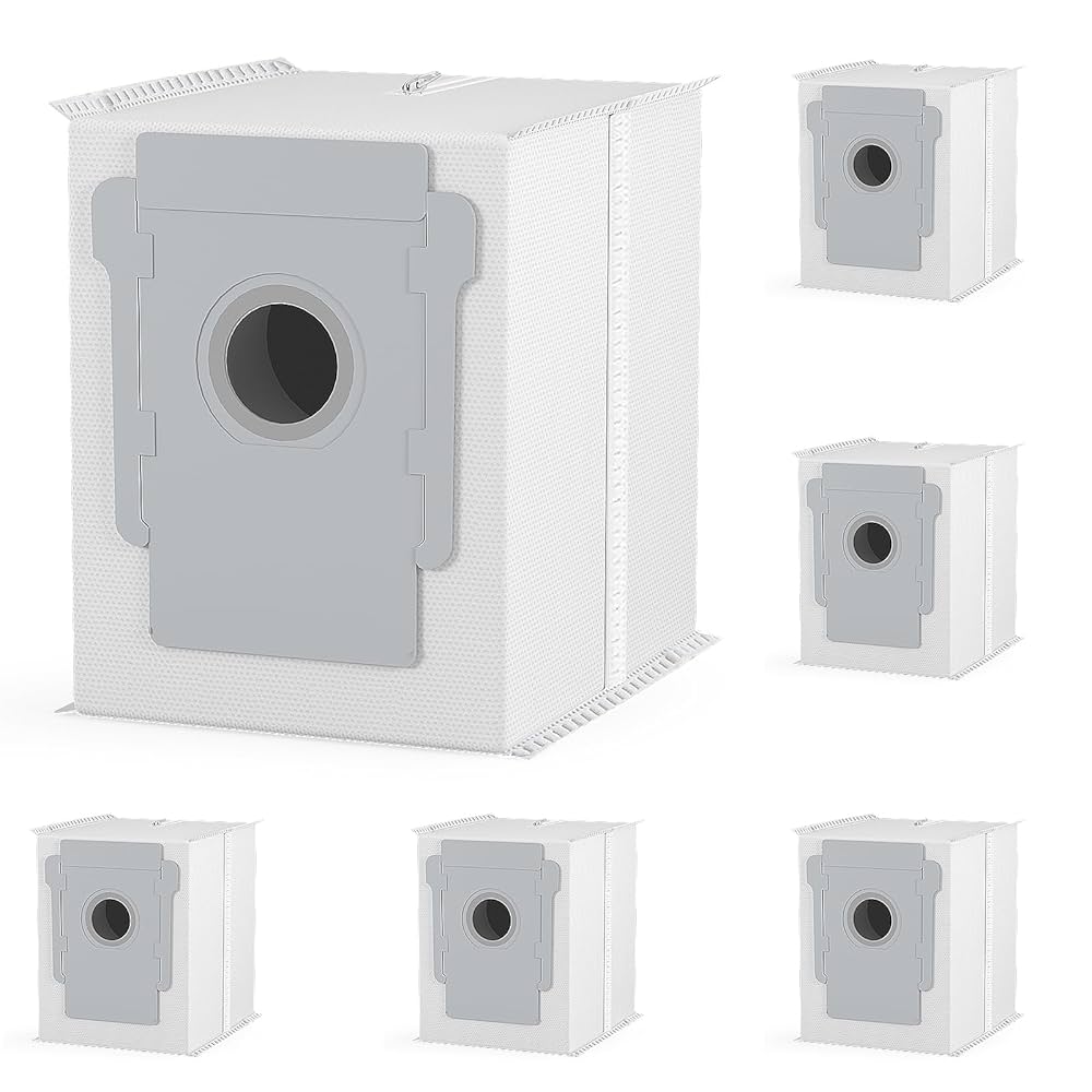 Amazon.com - 6 Pack Reusable Vacuum Bags for iRobot Roomba i